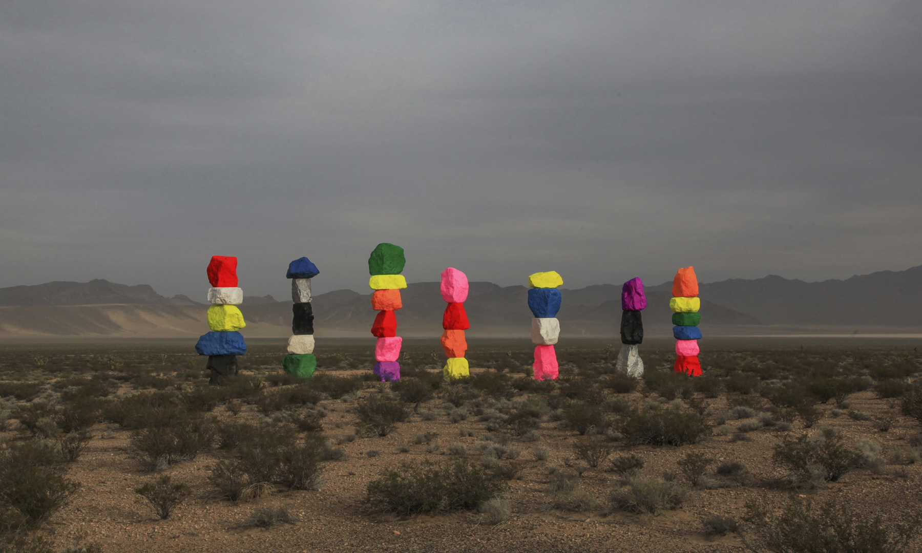 Seven Magic Mountains - Las Vegas, NV