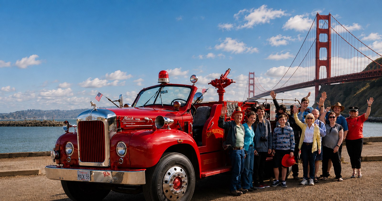 San Francisco Fire Engine Tours - San Francisco, CA