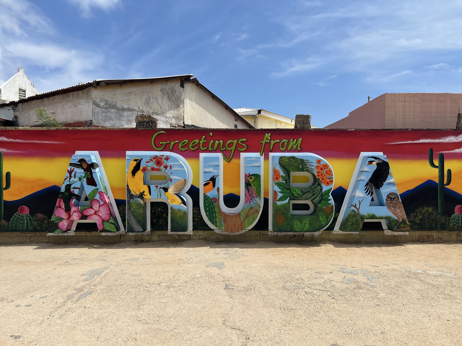 San Nicolas Street Art Murals - Aruba