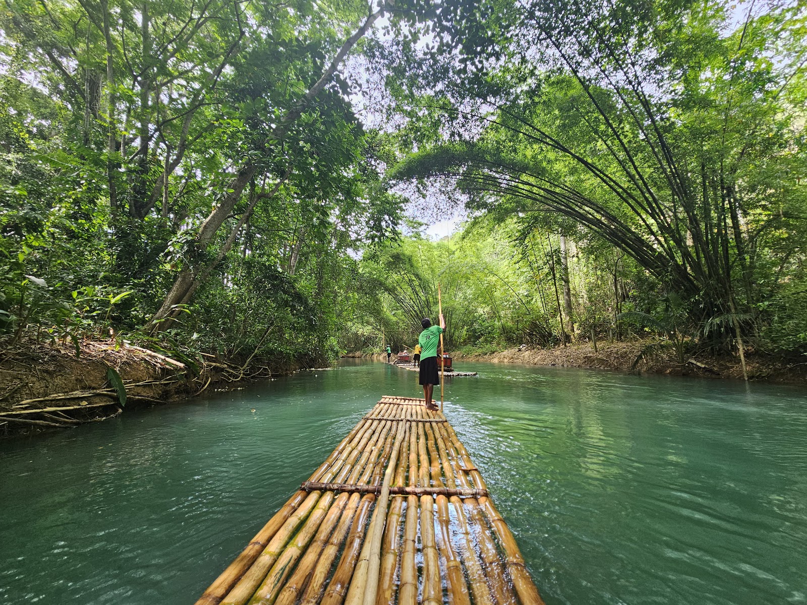 Rafting on the Martha Brae - Jamaica