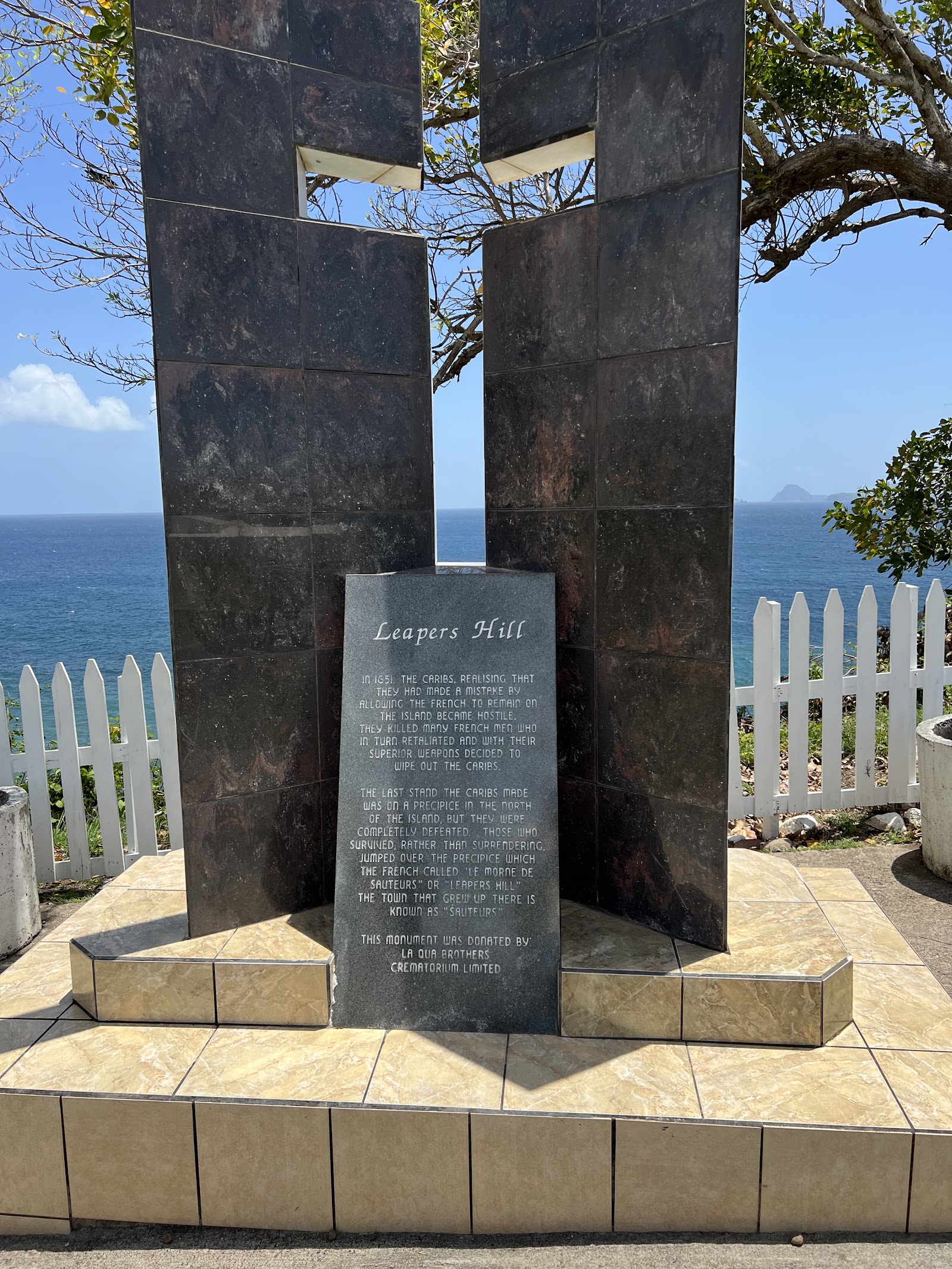 Leapers Hill (Carib's Leap) - Grenada