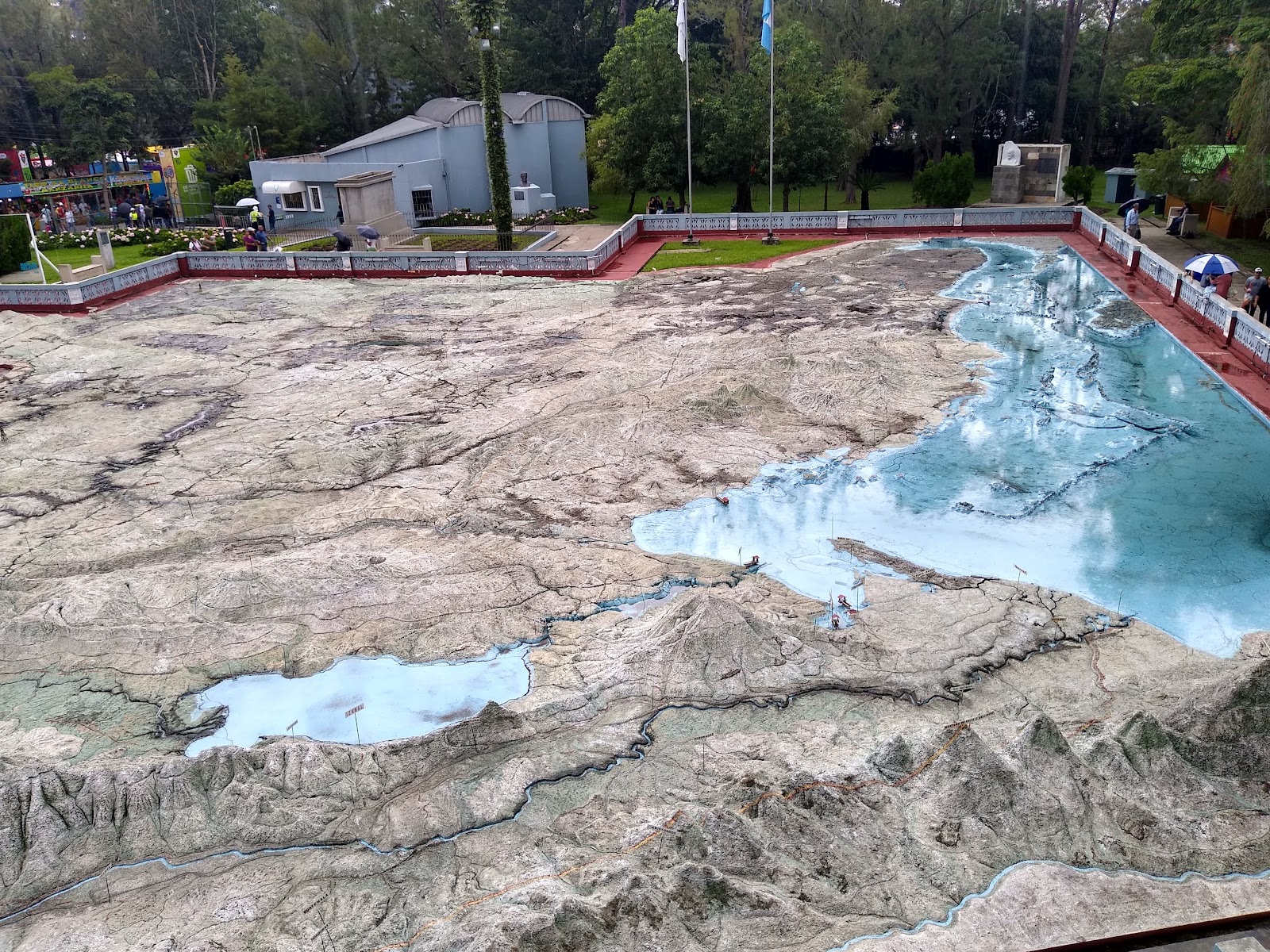 Mapa en Relieve - Antigua