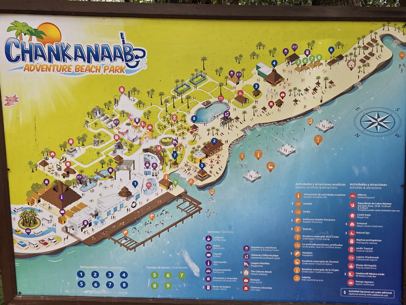 Chankanaab Beach Adventure Park - Conzumel