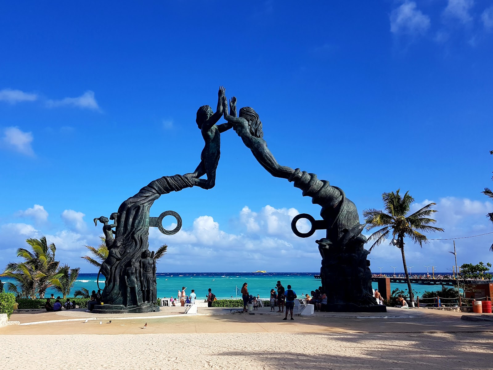 Parque Los Fundadores and Portal Maya - Riviera Maya